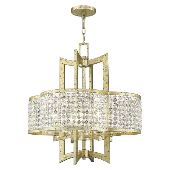 Livex Lighting - Grammercy - 4 Light Chandelier in New Traditional Style - 22