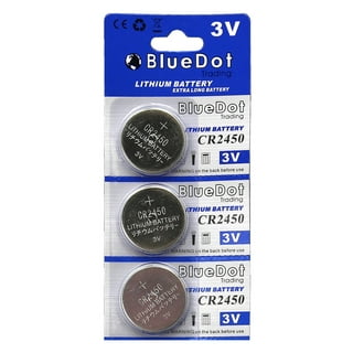 Biltron 🟢 62PCR2450 (Pila botón litio (no recargable) ,3 V, CR2450, 24,5 x  5 mm)