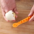 thumbnail image 5 of 2Pcs/Set Deviled Egg Cutter in Half, Lace Egg Slicer Eggs Cutter for Hard Boiled Eggs, Fancy Cut Cooked Flower Shaped Tool Kitchen Gadgets Accessories Cooking Tools (5 Sets), 5 of 9