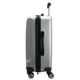 thumbnail image 3 of Silver Denver Broncos 20" 8-Wheel Hardcase Spinner Carry-On, 3 of 5
