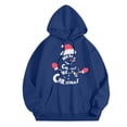 thumbnail image 3 of WILLBEST Sudadera con Capucha para Mujer, Estilo Navideño, con Estampado de Árbol de Navidad y Manga Larga Chica​​, 3 of 3