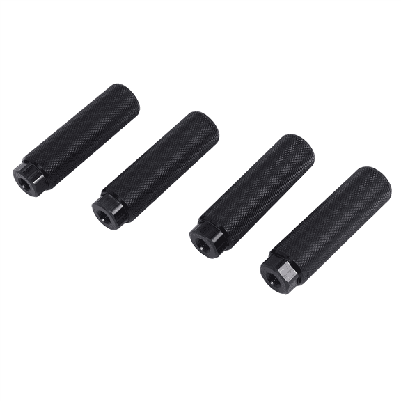 4Pcs Bike Pegs,Aluminum Alloy Anti-Skid Lead Foot Bicycle Pedals BMX Pegs for Bike Cycling Rear Stunt 3/8 Inch Axles