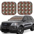 thumbnail image 1 of Vsdgher Merry Christmas Print Car Windshield Sun Shade, Reflective Sunshade Window Sunshade Sun Visor Protector Fit for Cars,Trucks,SUVs-Small, 1 of 6