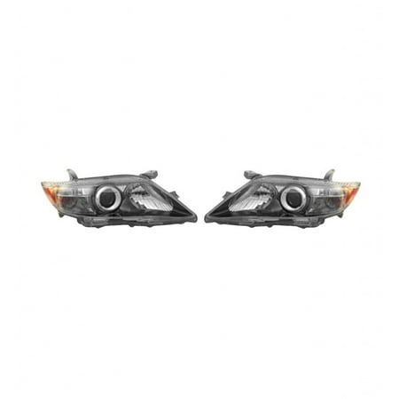 For Toyota Camry 2010 2011 Headlight Driver and Passenger Side | Pair | SE | CAPA | Replacement For TO2502193 | 8115006510
