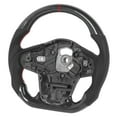 thumbnail image 1 of Steering Wheel, Carbon Fiber Automotive Racing Nappa Perforated Leather Fit For GR  A90 2020+, 1 of 8