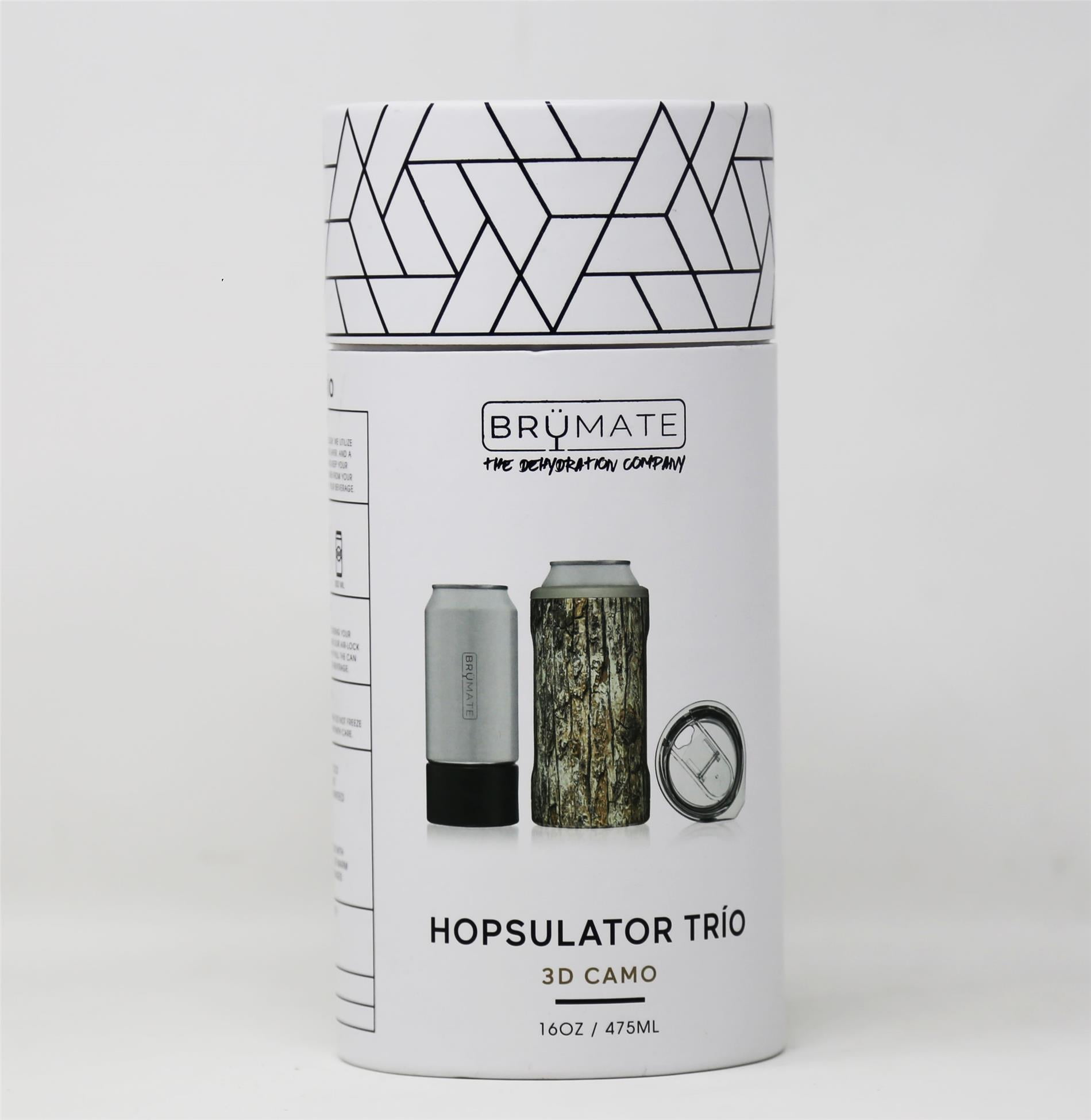 BruMate: HOPSULATOR TRÍO 3-IN-1  TEXTURED CAMO (16OZ/12OZ CANS) –  Sincerely Yours