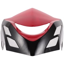 HEANUJJ Universal Red Motorcycle Windscreen Windshield Wind Deflector Front Headlight Guard