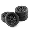 thumbnail image 7 of Remote Remote Control  Car Black Tires 103x40x80mm 4pcs Replacement For   Redcat Team Losi  VRX HPI WR8 HSP Hobao 1/8 Remote Control Car Wheel, 7 of 7