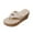 Beige, variant on KBODIU Womens Sandals Mothers Day Gifts Casual Clip Toe Slippers Flip Flops Wedge Platform Sandals for Women Dressy Summer Beige 39