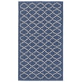 thumbnail image 3 of Safavieh Courtyard Hilbert Geometric Indoor/Outdoor Area Rug, Blue/Beige, 2' x 3'7", 3 of 17