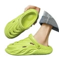 thumbnail image 3 of House Slippers for Men Extra Wide Soft Sole Slip On House Shoes Breathable Non Slip Comfortable Casual Indoor Outdoor Arch Support Mens Slipper Size 36, 3 of 8