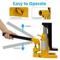 Kselythan Toe Jack, Hydraulic Jack With Manual Hand Pump Air Hydraulic