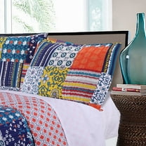 Global Trends Amity Quilted Bed Pillow Sham, Standard 20" x 26"