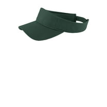 Sport-Tek PosiCharge RacerMesh Visor-One Size (Dark Forest Green)