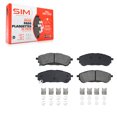 thumbnail image 1 of SIM Rear Semi-Metallic Disc Brake Pads SIM-2208 for Car 2019-2023 Ford Ranger, 1 of 8