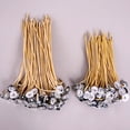 thumbnail image 4 of Hilo de cáñamo, núcleo de cera de abejas, sin humo negro, sin quemar, sin colgar, hilo de vela de aromaterapia hecho a mano DIY, 4 of 5