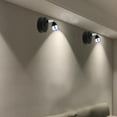 thumbnail image 6 of RXIRUCGD 2-Pack RGB LED Wall Lights with Remote Control, 13 Color Options with Timer Function, Battery Operated Mood Lighting for Home Decor and Parties, 6 of 6