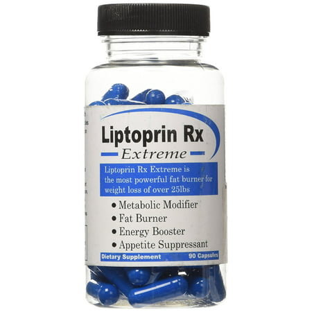 Liptoprin-Rx Extreme - 90 Capsules Natural Weight Loss Pills That Works Fast For Men & Women Best Appetite Suppressant and Thermogenic Fat Burners Supplement Capsules Lose Weight Best Diet (Best Diet Pills That Work 2019)