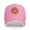 Pink, variant on Fire Department Badge Icon Unisex Adult Baseball Caps Adjustable Casquette Dad Hat Sandwich Cap Outdoors Headwear