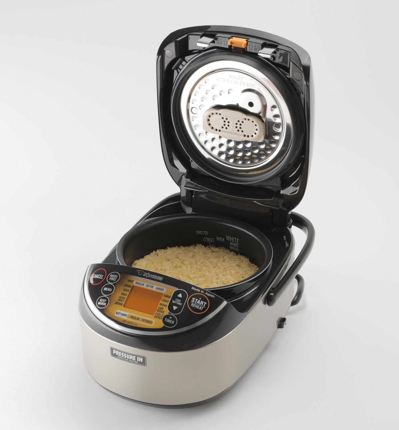 Zojirushi 5.5 Cups top-of-the-line Pressure Induction Heating Rice Cooker NP-NWC10XB