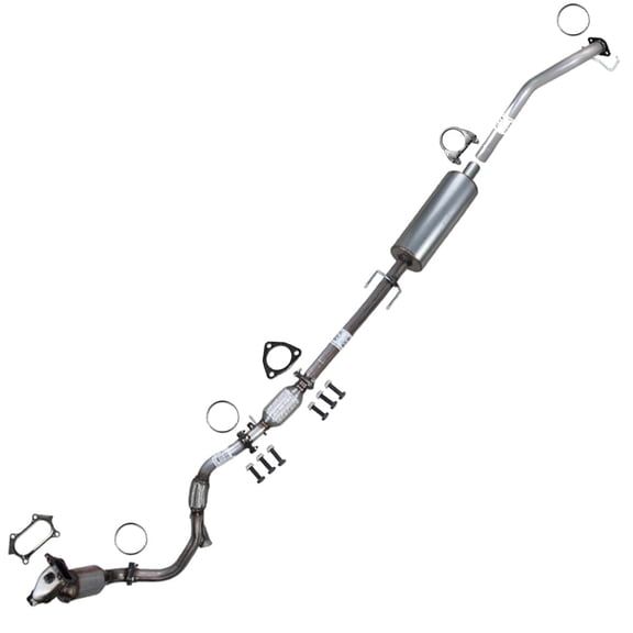Northeastern Exhaust Manifold Catalytic, Front Pipe, Catalytic, Resonator & Intermediate Pipe Fits 2015-2016 Honda CR-V 2.4L - Direct Fit EPA-Approved | Stainless Steel Exhaust System Kit
