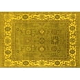 thumbnail image 1 of Ahgly Company Indoor Rectangle Oriental Yellow Industrial Area Rugs, 4' x 6', 1 of 4