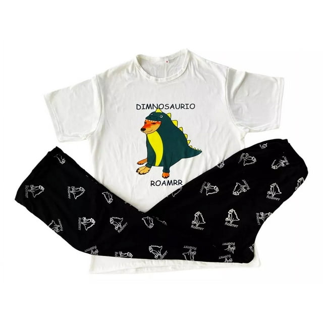 Pijama De Dinosaurio Hombre Caballero
