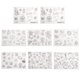 thumbnail image 5 of 8 hojas de diseños de de películas de plástico termorretráctiles hoja de papel retráctil imprimible para joyas suministros de artesanía ju, 5 of 9
