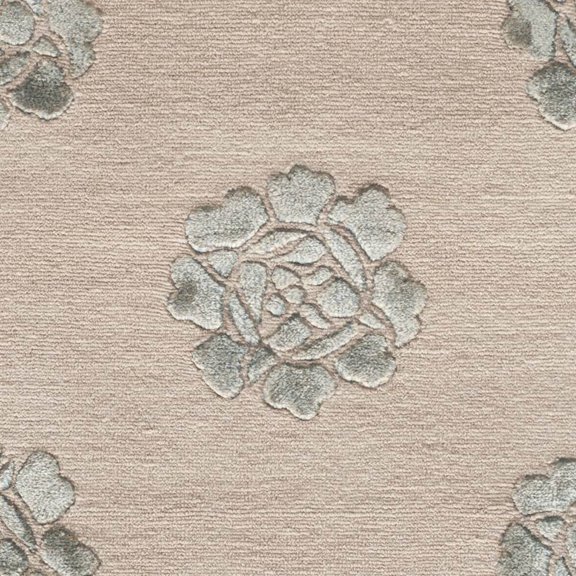 Peony Flower Small Rectangular Rug (5 ft. 9 in. L x 3 ft. 9 in. W)