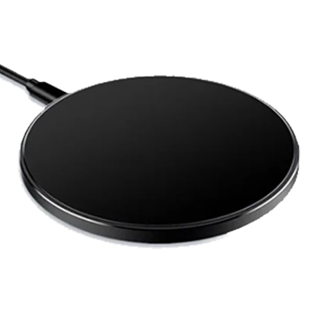 Cargador inalámbrico con certificación Qi, cargador inalámbrico de 10 W, carga rápida, cargador inalámbrico para teléfono, funciones mejoradas