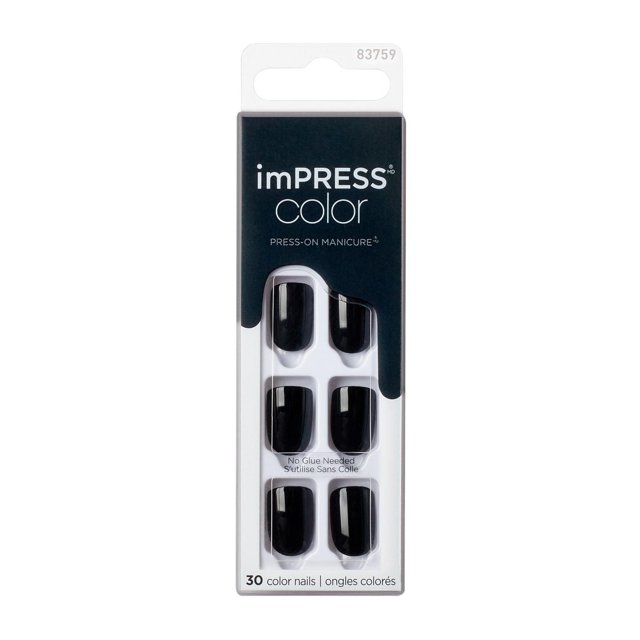 KISS ImPRESS Color - Fake Nails, Short