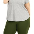 thumbnail image 3 of ID Ideology Plus Crewneck T-Shirt Storm Grey 2X, 3 of 3
