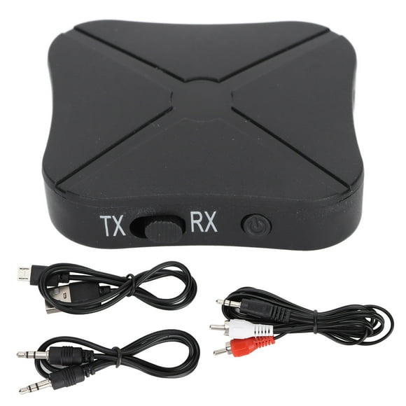 Low Latency Adapter 2 in 1 Lightweight Portable 6 Hours Long Battery Life Wireless Transmitter for Computers Earphones