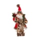 thumbnail image 3 of Muñeco de Papá Noel de pie, adorno coleccionable, figura de Papá Noel para 19cm x 30cm, 3 of 9