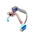 thumbnail image 2 of Motor sin escobillas 2435 3300KV y reemplazo ESC de 25A para control remoto HSP Wltoys 1/16 1/18, 2 of 8