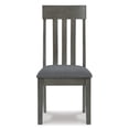 thumbnail image 2 of Signature Design by Ashley Hallanden Modern Slat Back Dining Room Chair, Set of 2, Gray, 2 of 5