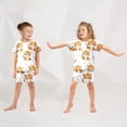 thumbnail image 5 of Little Tiger Summer Pajama Set Soft Cotton Short Sleeve Sleepwear 2PCS Pajama Sets Breathable Lounge Set Size 14Y, 5 of 7