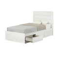 thumbnail image 3 of South Shore Arlen, Farmhouse Bed, Twin White, 3 of 11
