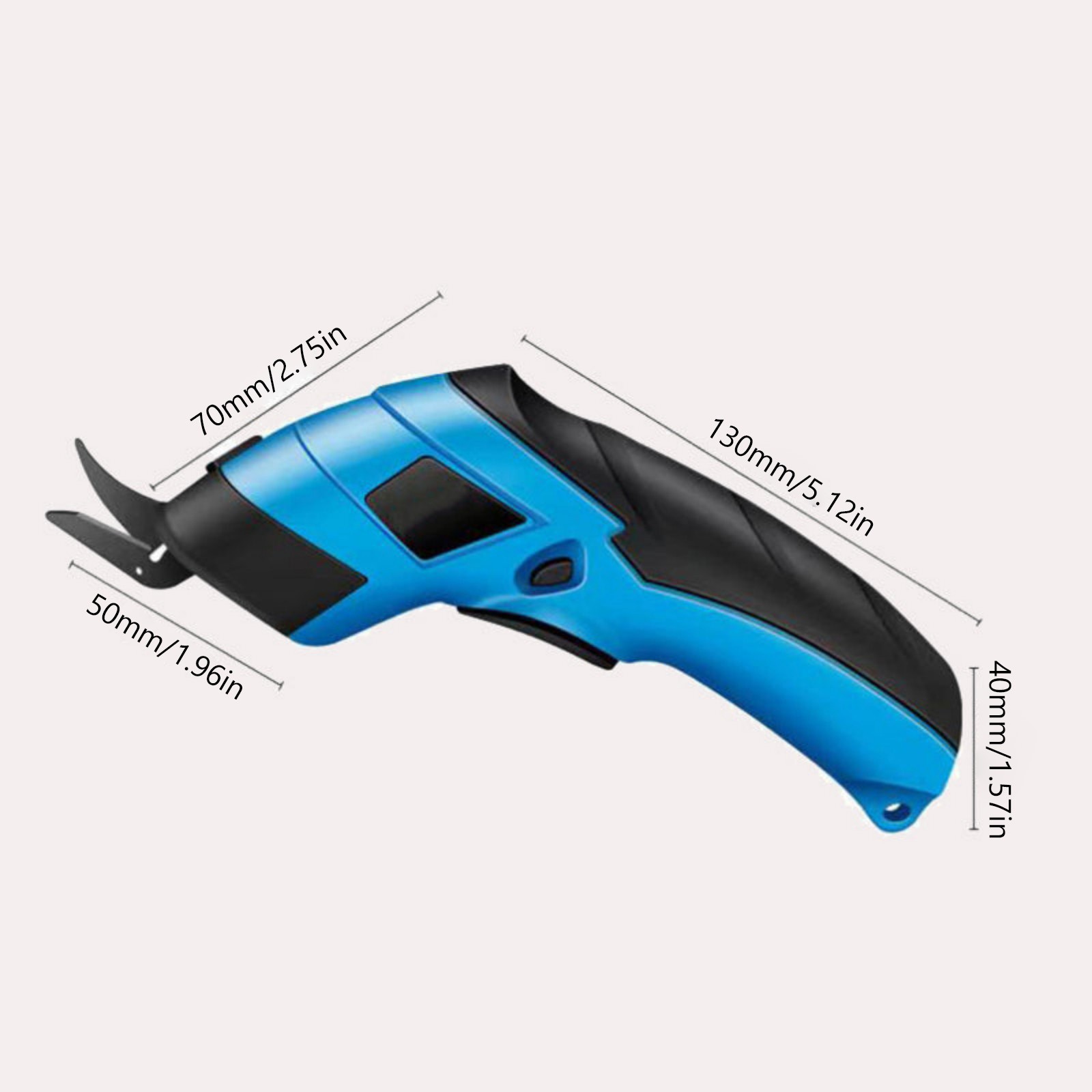 Meiiso Electric Scissors Cordless Fabric Cutter Usb Rechargeable
