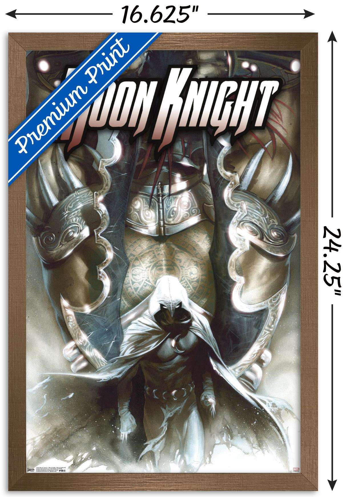 Marvel Comics - Moon Knight - Moon Knight #28 Wall Poster, 14.725" x 22.375", Framed