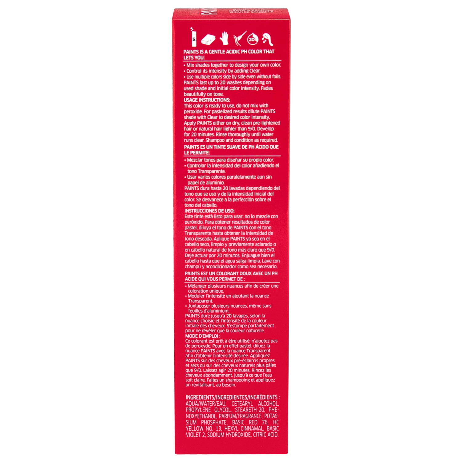 Wella Color Charm Paints Semi-Permanent Hair Color (2 oz) - Strawberry