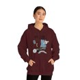 thumbnail image 4 of Funny House Alarm Chihuahua No Battery Unisex Heavy Blend Hooded Sweatshirt, 4 of 9