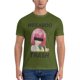 thumbnail image 1 of Weeaboo trash Essential camiseta estampada para hombre camiseta negra tops de algodón, 1 of 7