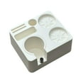 thumbnail image 5 of TISHITA Coffee Tamping Station,Portafilter Holder,for Shop,Espresso Tamper Mat Stand Espresso Station Organizer Coffee Tamper Holder white, 5 of 7