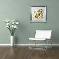 thumbnail image 3 of Trademark Fine Art "Les Fruits Jardin I" Canvas Art by Color Bakery White Matte, Silver Frame, 3 of 4