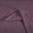 thumbnail image 6 of Superior 3-Piece Serenity Cotton Matelasse Lilac Bedspread Set, King, 6 of 11