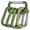 Green, variant on West Coast Paracord Rectangle Carabiners - Multiple Colors and Pack Options
