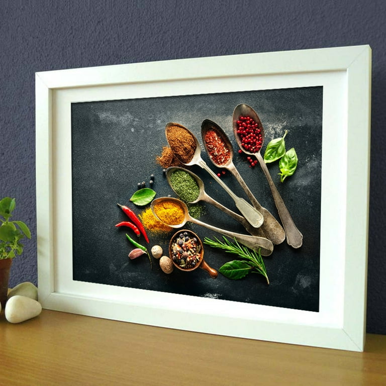 Vintage Spice And Spoon Canvas Wall Art Set - Perfect Kitchen Decor For  Your Home - Temu