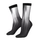 thumbnail image 1 of Balery Monochrome Abstract Lines Calcetas Largas con Estampado para Hombre y Mujer – Suaves y Transpirables, Talla Única (US 5-11), 1 of 6