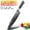 Chef Knife, variant on Kitchen Knife 7" Chinese Meat Cleaver Stainless Steel Chef Knives Damascus Laser Knife for Vegetables Utility Meat Slicing Boning Knives,Gray